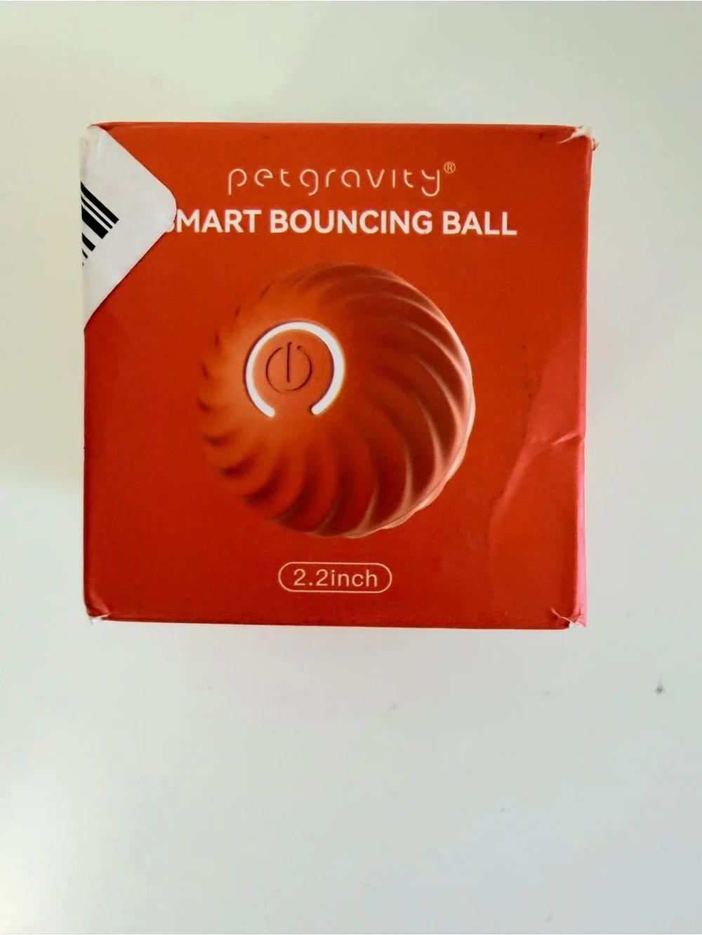 Petgravity Smart Bouncing Ball Interactive Dog Toy USB Rechargeable PG-DT046 NEW